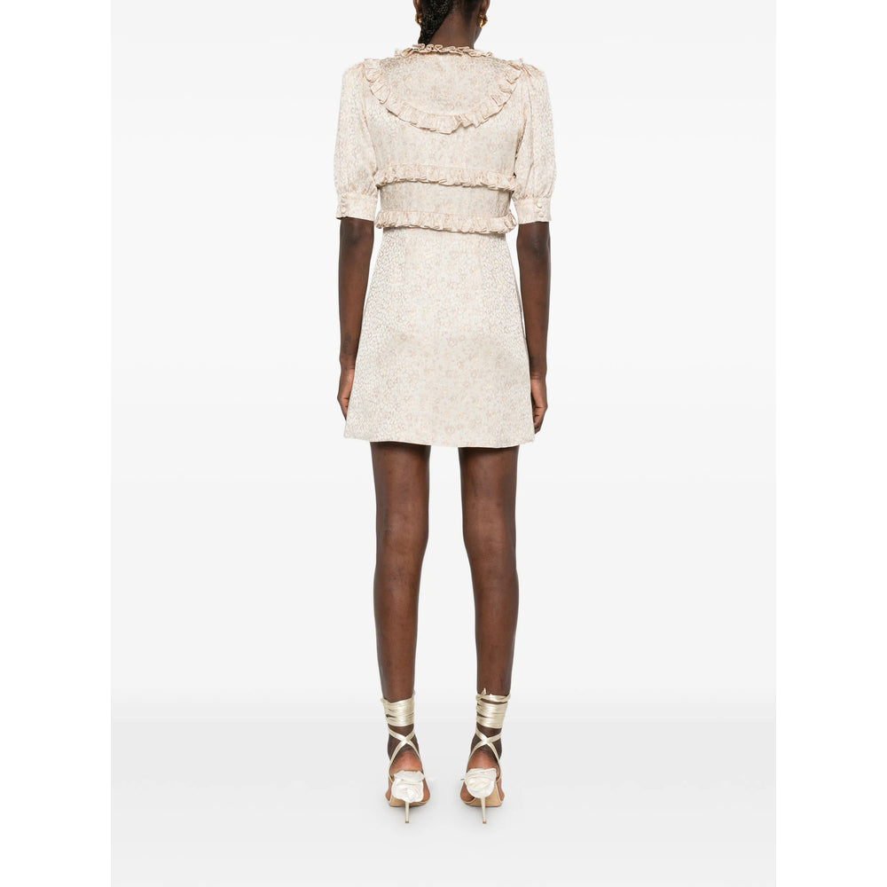 Alessandra Rich Neutrals Dresses - Day Dresses Women ALESSANDRA RICH