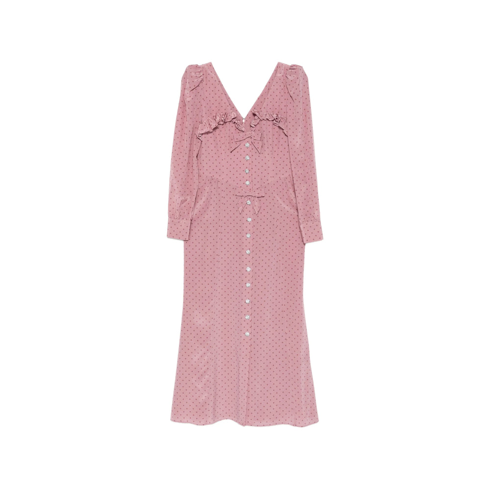 Alessandra Rich Pink Dresses - Day Dresses Women ALESSANDRA RICH
