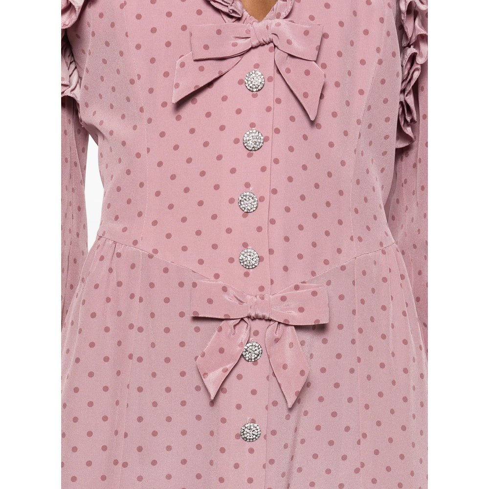 Alessandra Rich Pink Dresses - Day Dresses Women ALESSANDRA RICH