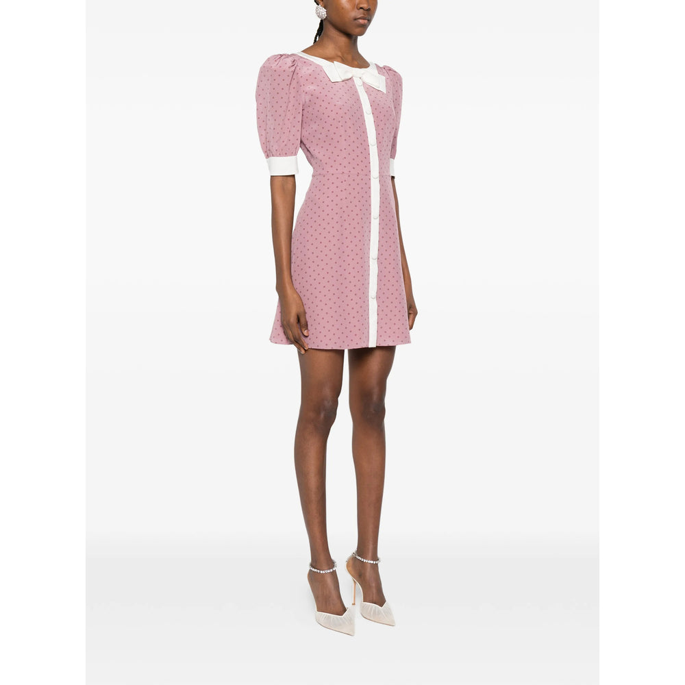 Alessandra Rich Pink Dresses - Day Dresses Women ALESSANDRA RICH