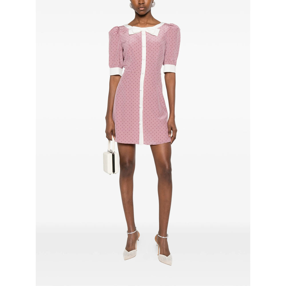 Alessandra Rich Pink Dresses - Day Dresses Women ALESSANDRA RICH