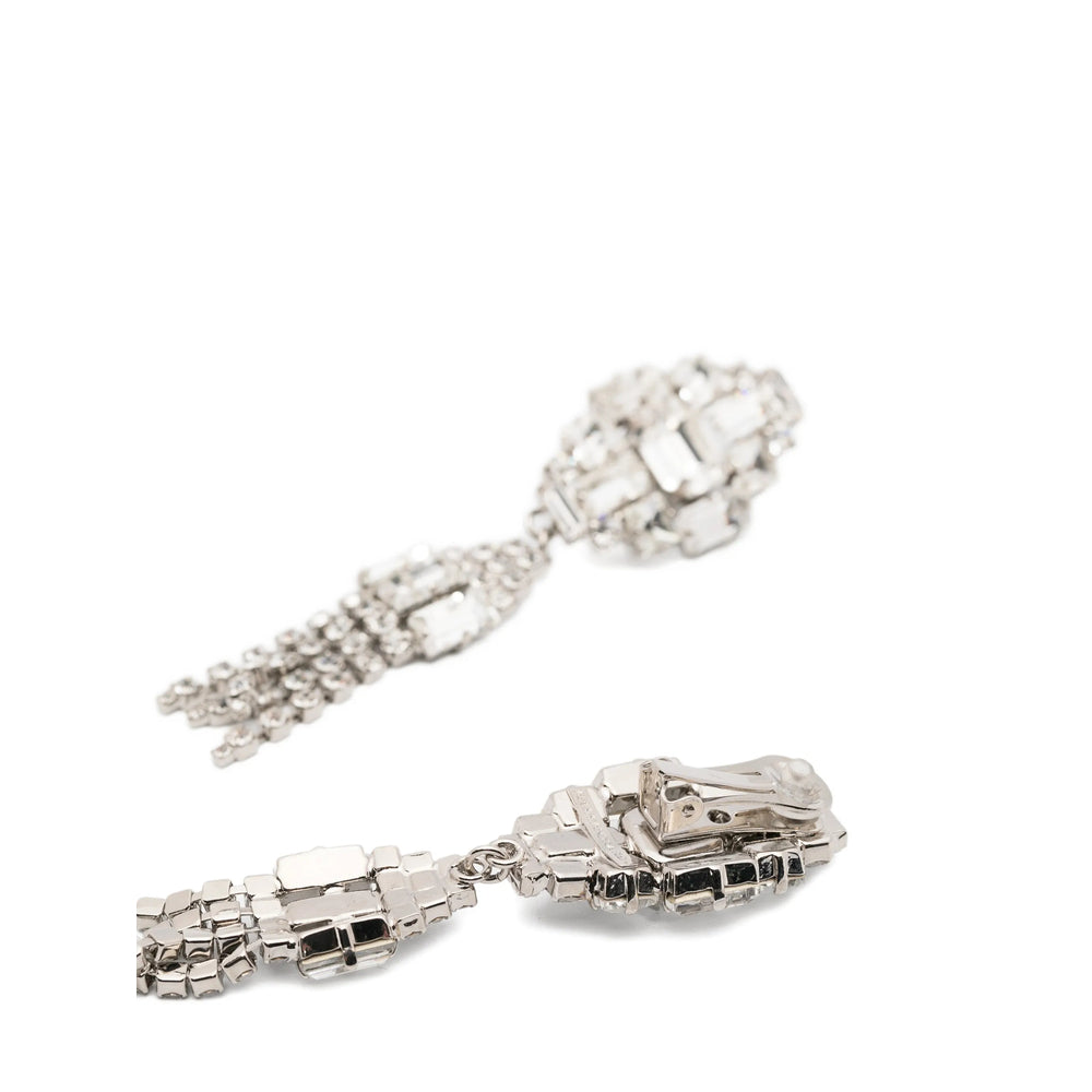 Alessandra Rich Silver Earrings Women ALESSANDRA RICH