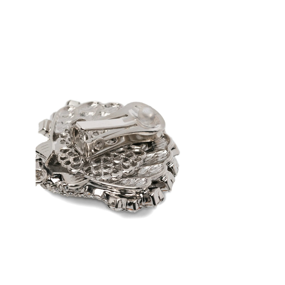 Alessandra Rich Silver Earrings Women ALESSANDRA RICH