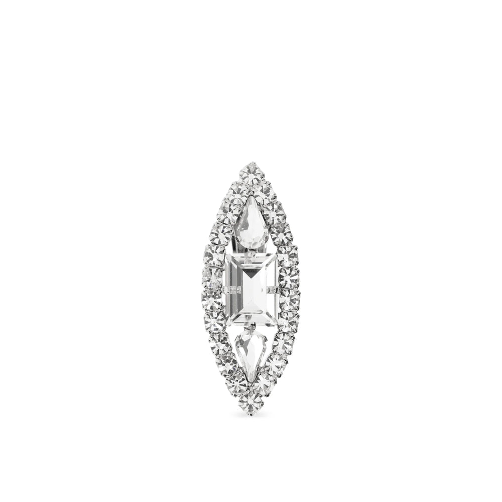 Alessandra Rich Silver Earrings Women ALESSANDRA RICH