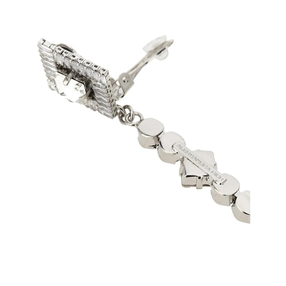 Alessandra Rich Silver Earrings Women Women ALESSANDRA RICH