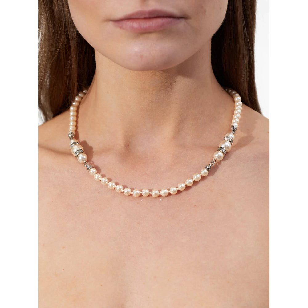 Alessandra Rich Silver Necklaces Women ALESSANDRA RICH