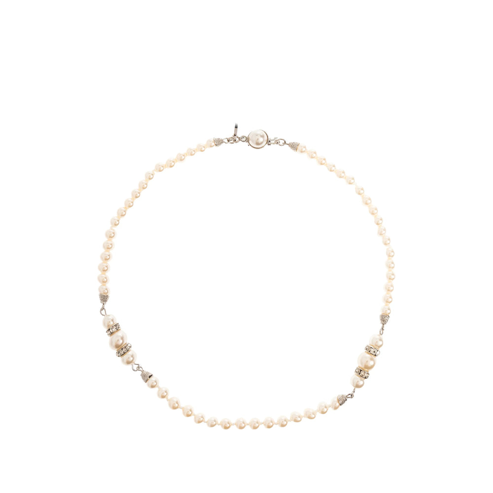 Alessandra Rich Silver Necklaces Women ALESSANDRA RICH