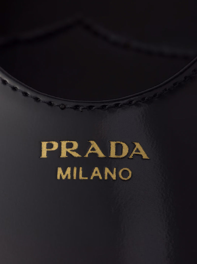 Prada Women Brushed Leather Ballerinas PRADA