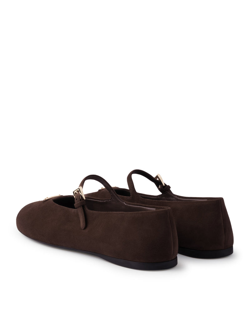 Prada Women Suede Ballerinas PRADA