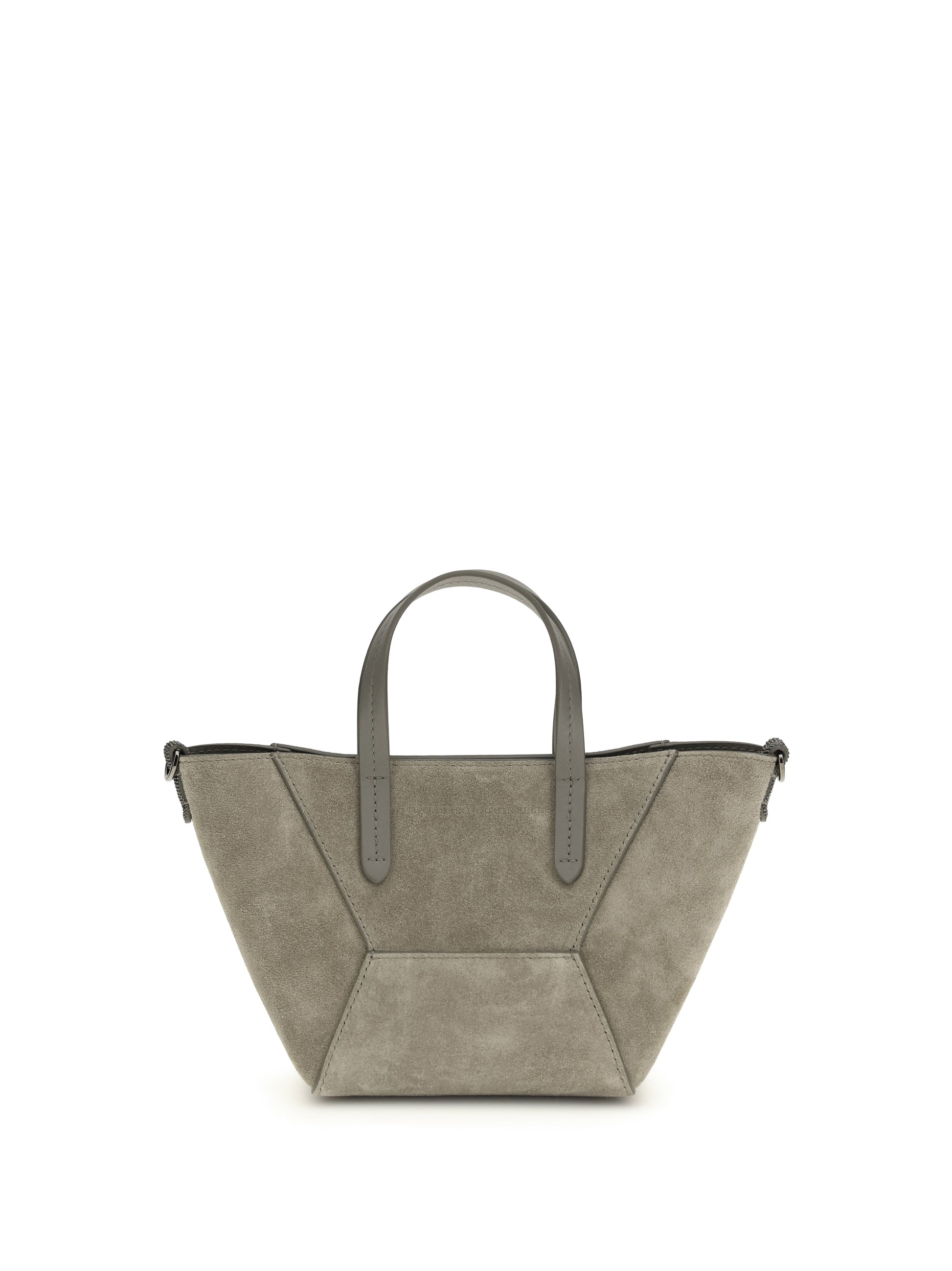 Brunello Cucinelli Women Suede Shoulder Bag BRUNELLO CUCINELLI