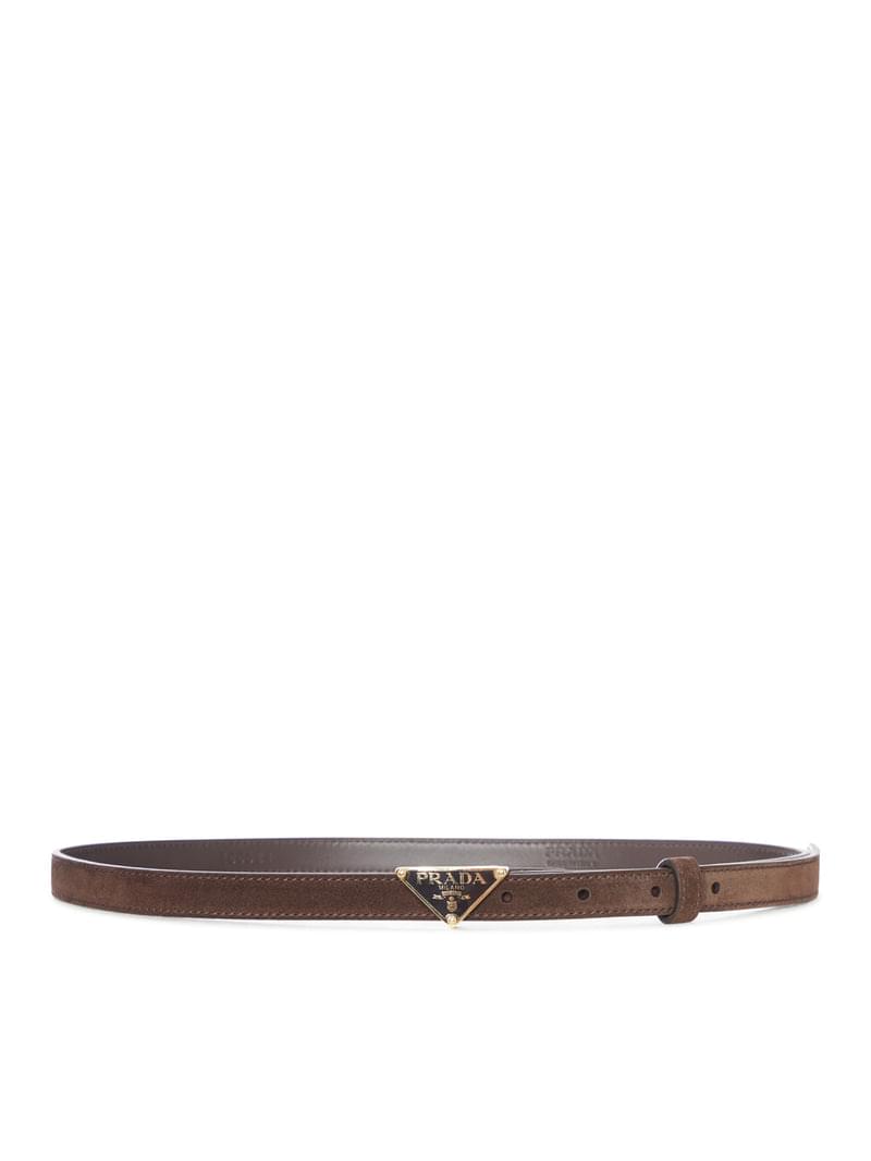 Prada Women Suede Belt PRADA