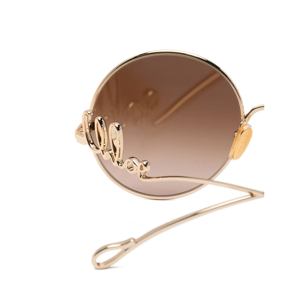 Chloé Gold Sunglasses Women CHLOE