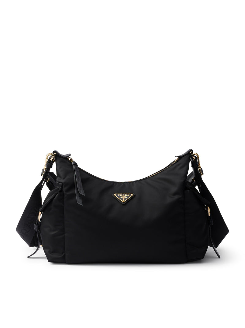 Prada Women Prada Explore Large Re-Nylon And Leather Bag PRADA