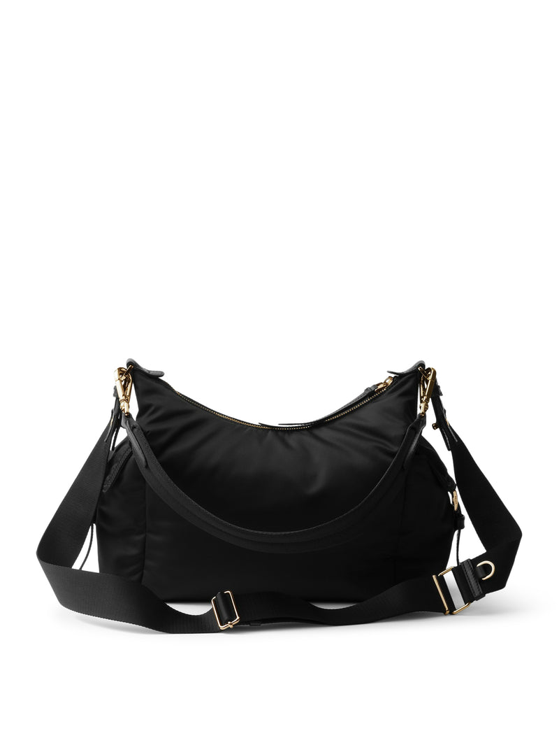 Prada Women Prada Explore Large Re-Nylon And Leather Bag PRADA