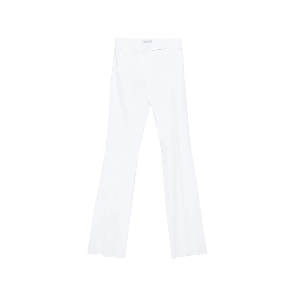 Max Mara White Trousers - Flared Trousers Women MAX MARA