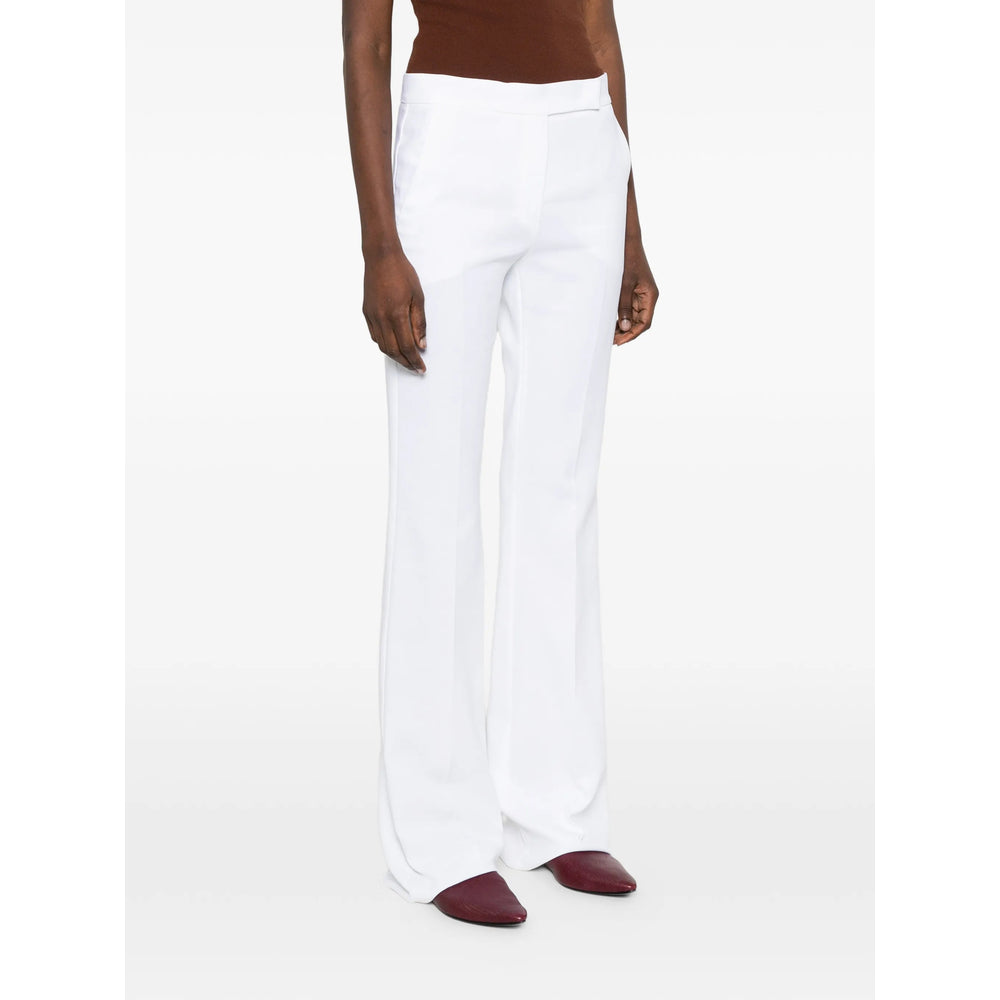 Max Mara White Trousers - Flared Trousers Women MAX MARA