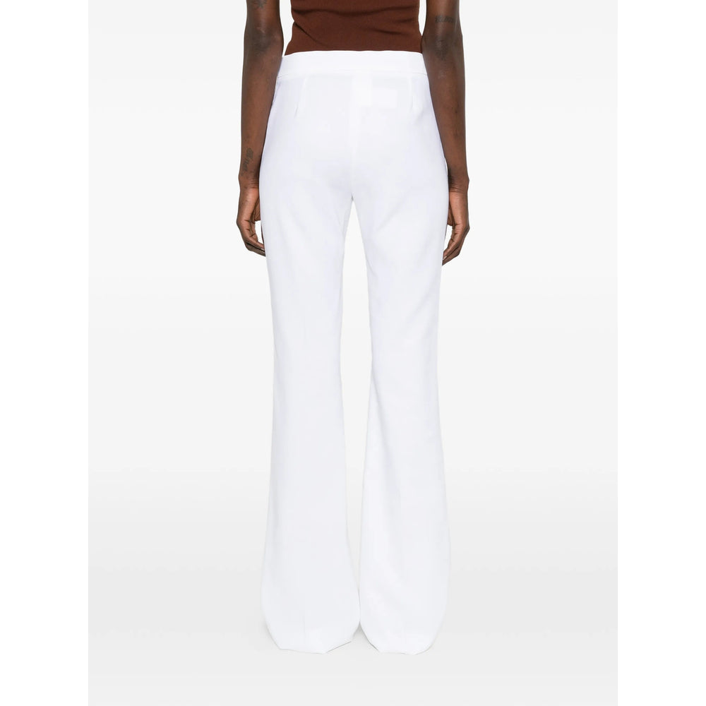 Max Mara White Trousers - Flared Trousers Women MAX MARA