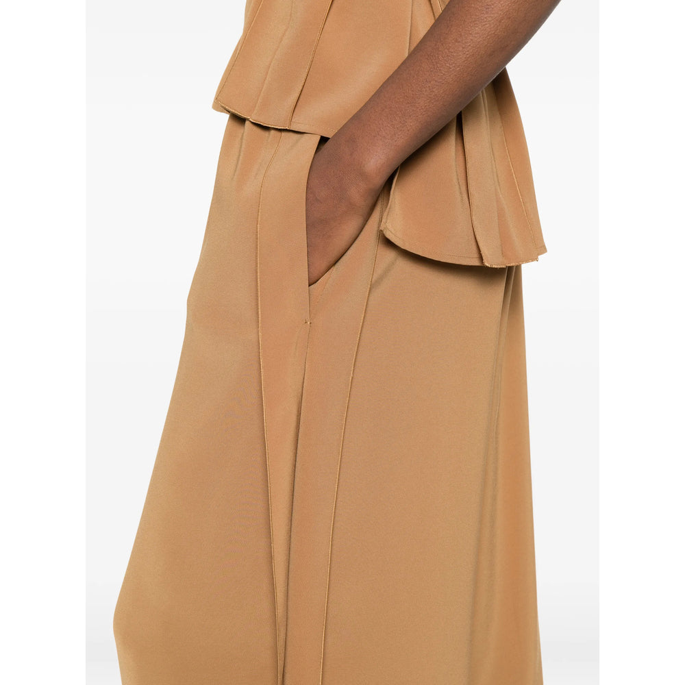 Max Mara Brown Trousers - Palazzo Pants Women MAX MARA
