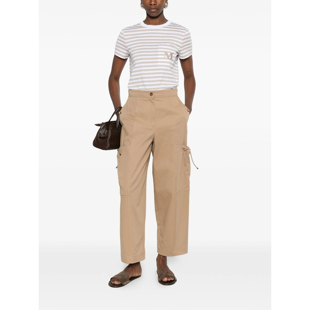 Max Mara Neutrals Trousers - Cropped Trousers Women MAX MARA