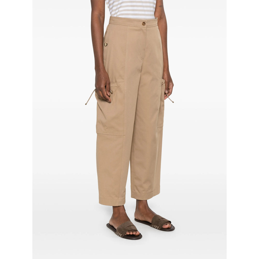 Max Mara Neutrals Trousers - Cropped Trousers Women MAX MARA