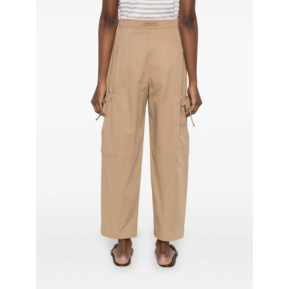 Max Mara Neutrals Trousers - Cropped Trousers Women MAX MARA