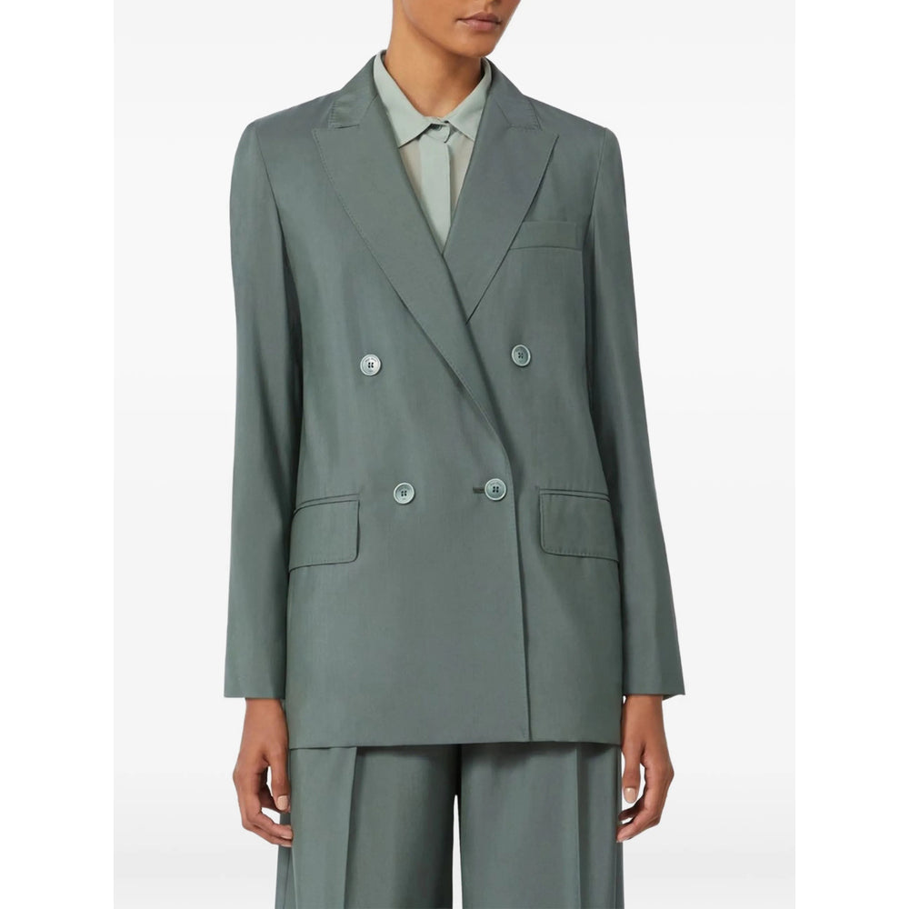 Max Mara Green Jackets - Blazers Women MAX MARA