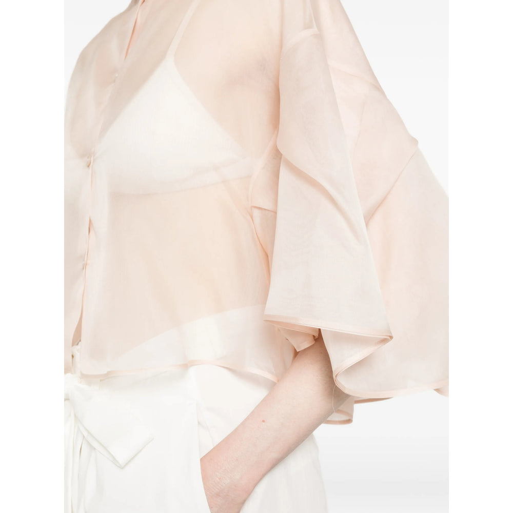 Max Mara Pink Jackets - Capes & Ponchos Women MAX MARA