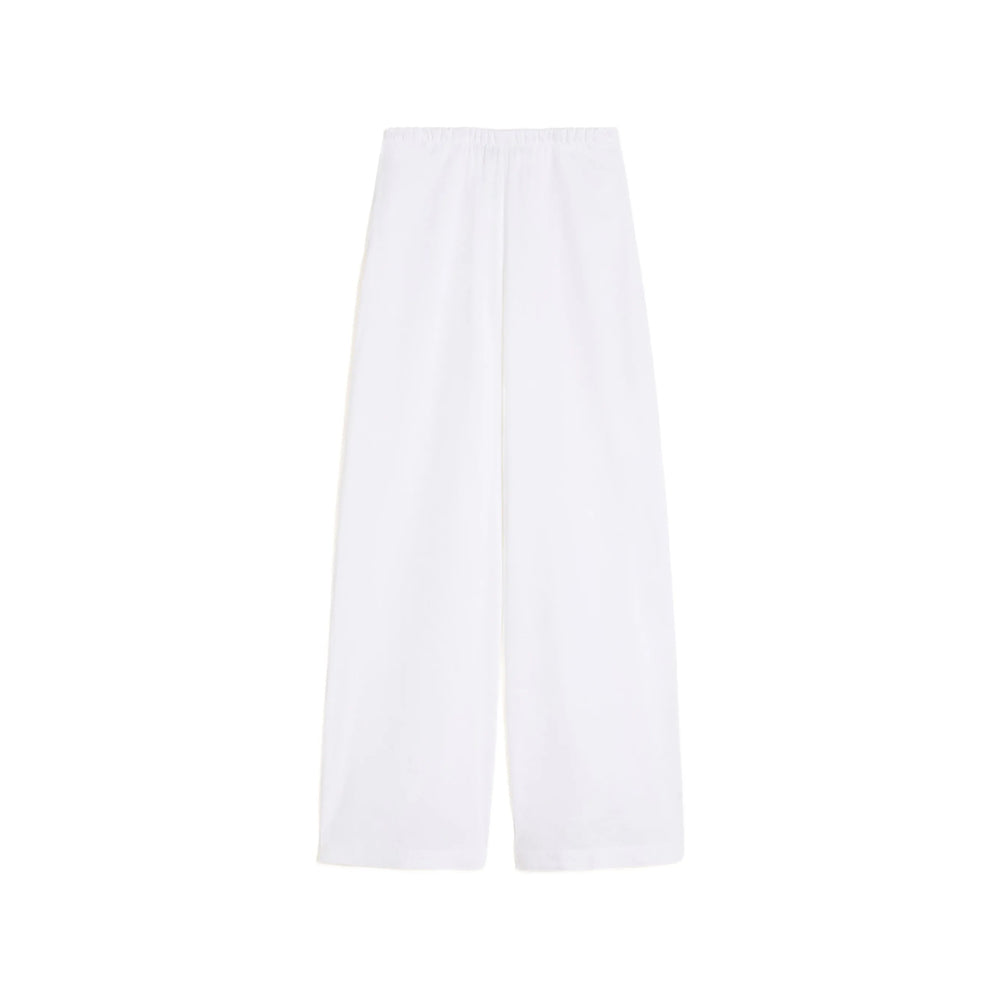 Max Mara White Trousers - Palazzo Pants Women MAX MARA