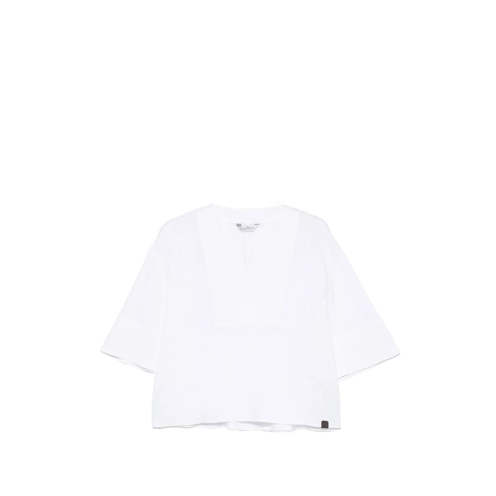 Max Mara White Tops - Blouses Women MAX MARA