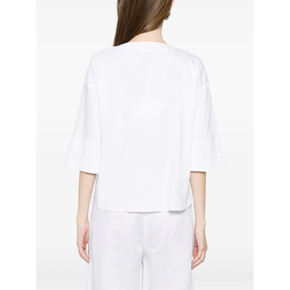 Max Mara White Tops - Blouses Women MAX MARA