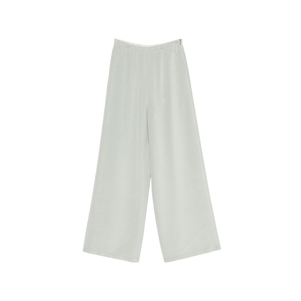 Max Mara Green Trousers - Palazzo Pants Women MAX MARA