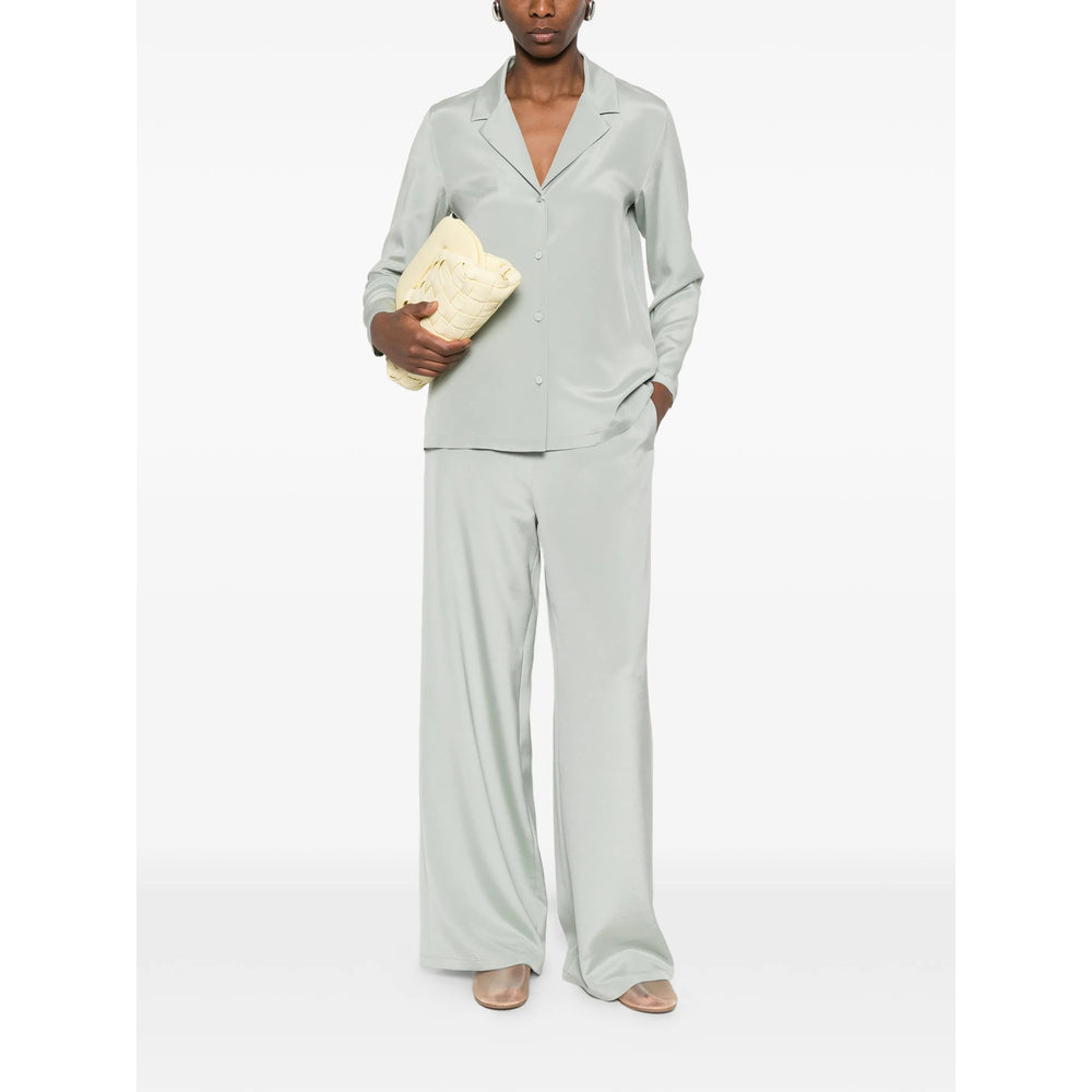 Max Mara Green Trousers - Palazzo Pants Women MAX MARA