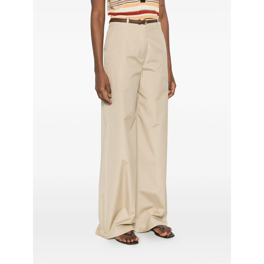 Max Mara Studio Neutrals Trousers - Palazzo Pants Women MAX MARA STUDIO