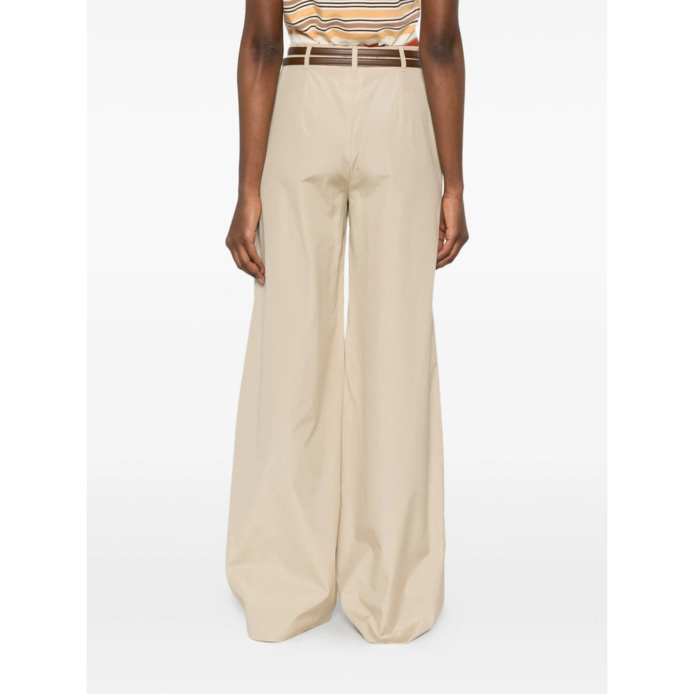 Max Mara Studio Neutrals Trousers - Palazzo Pants Women MAX MARA STUDIO