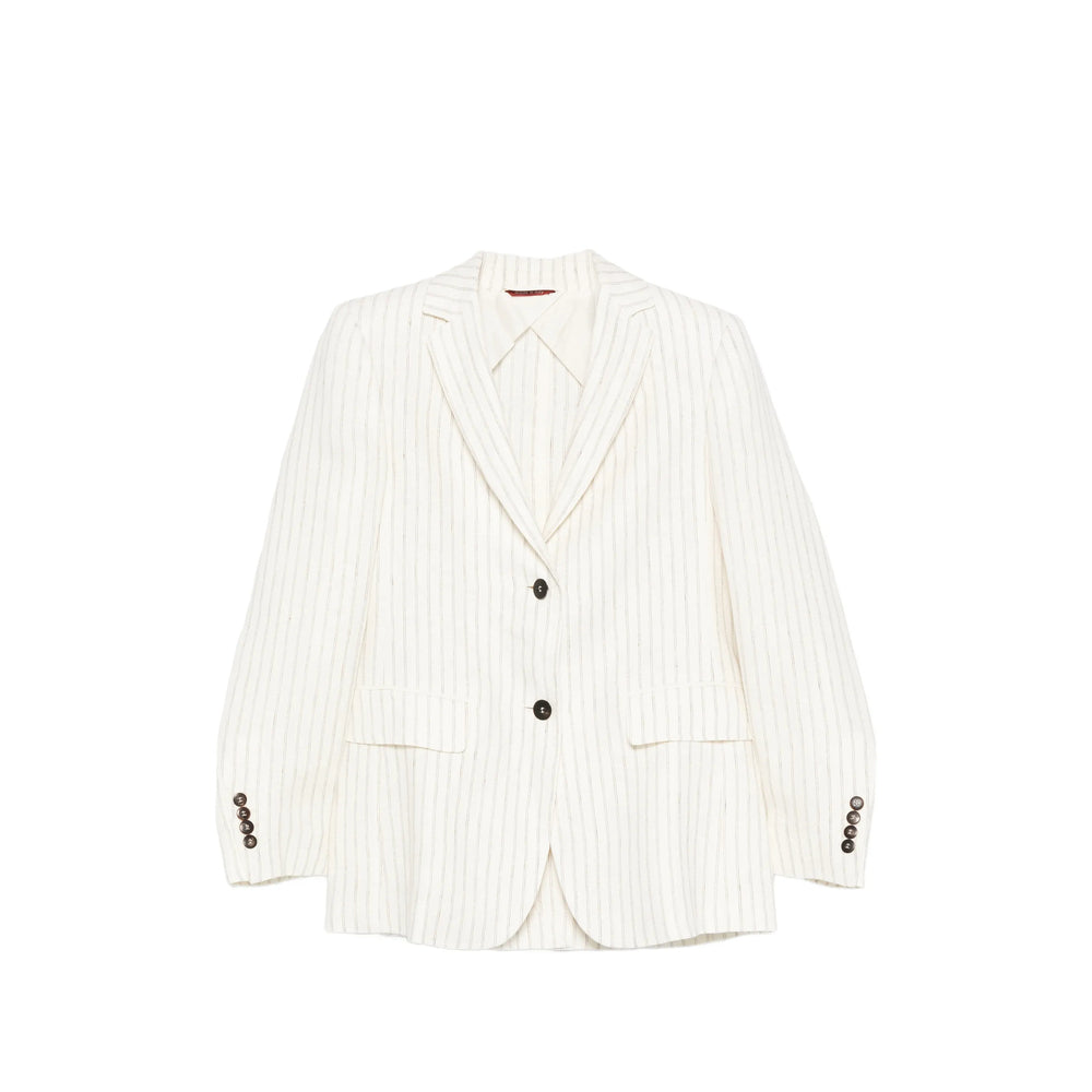 Max Mara Studio Neutrals Jackets - Blazers Women MAX MARA STUDIO