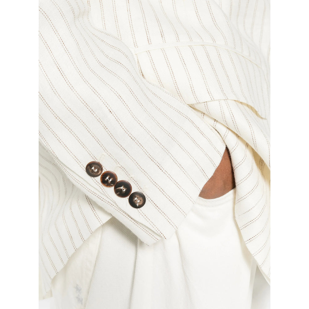 Max Mara Studio Neutrals Jackets - Blazers Women MAX MARA STUDIO