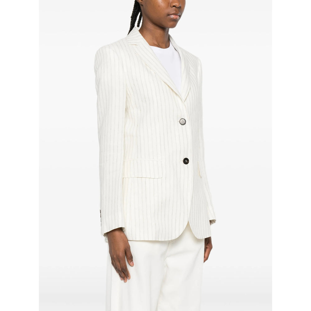 Max Mara Studio Neutrals Jackets - Blazers Women MAX MARA STUDIO