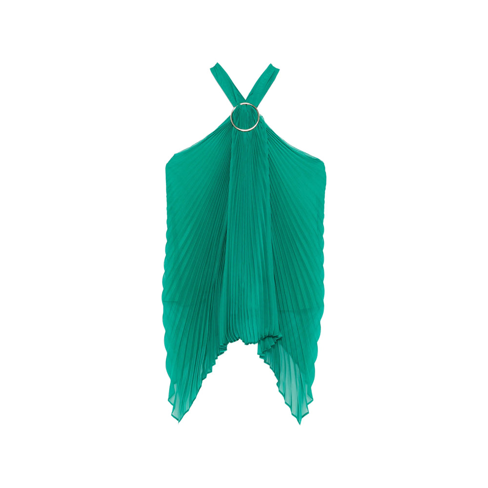 Max Mara Pianoforte Green Tops - Blouses Women MAX MARA