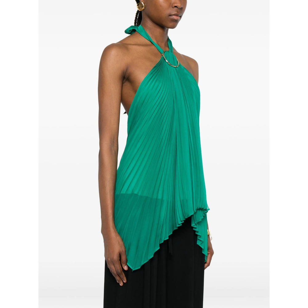 Max Mara Pianoforte Green Tops - Blouses Women MAX MARA