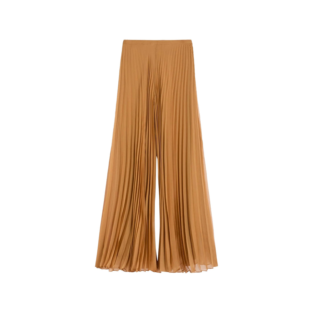 Max Mara Pianoforte Brown Trousers - Palazzo Pants Women MAX MARA