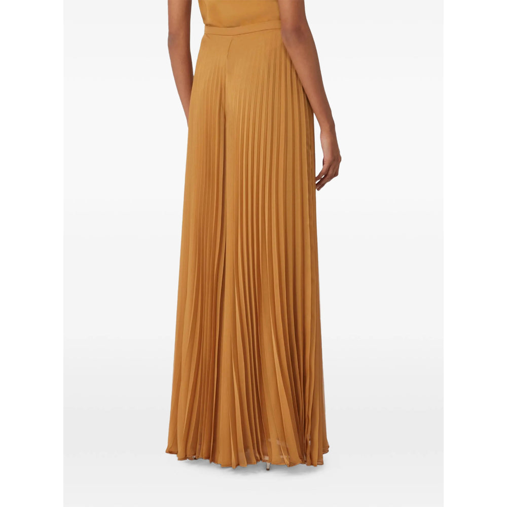 Max Mara Pianoforte Brown Trousers - Palazzo Pants Women MAX MARA