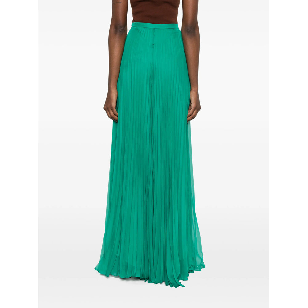 Max Mara Pianoforte Green Trousers - Straight Trousers Women MAX MARA
