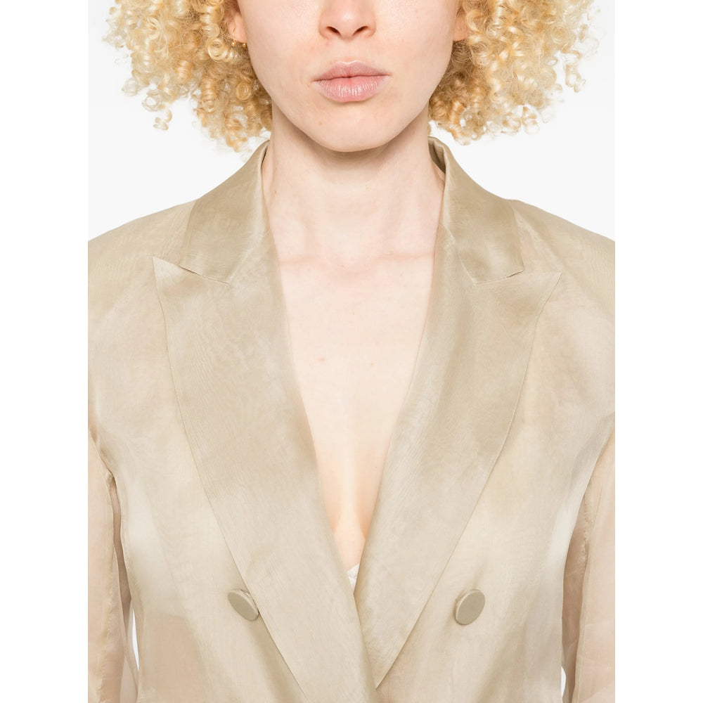 Max Mara Pianoforte Brown Jackets - Fitted Jackets Women MAX MARA