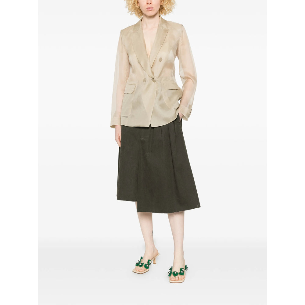 Max Mara Pianoforte Brown Jackets - Fitted Jackets Women MAX MARA