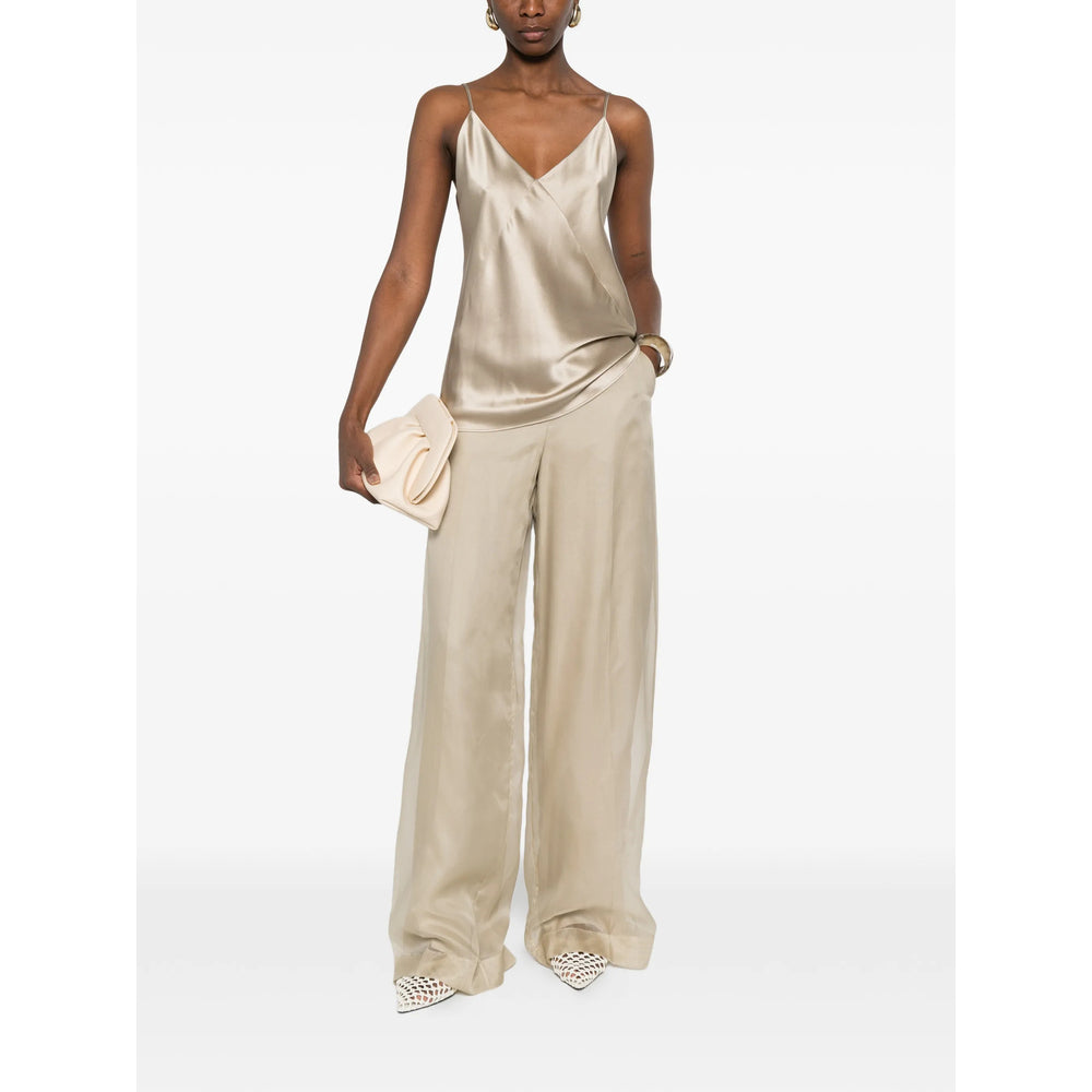 Max Mara Pianoforte Neutrals Trousers - Straight Trousers Women MAX MARA