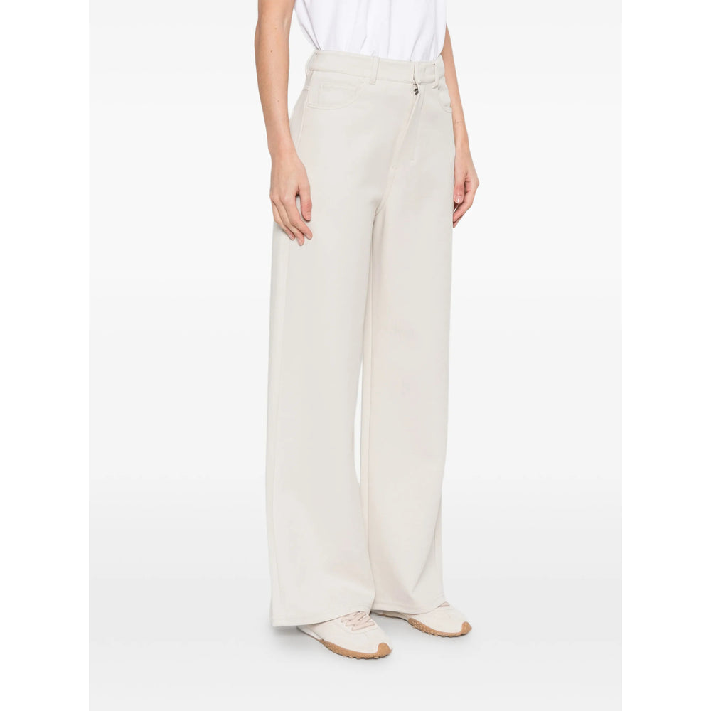 'S Max Mara Neutrals Trousers - Straight Trousers Women S MAX MARA