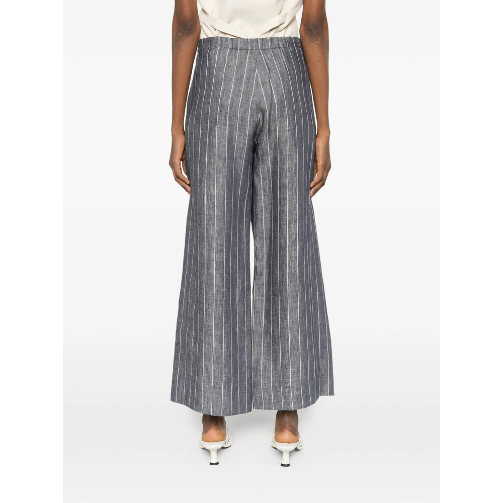 'S Max Mara Blue Trousers - Straight Trousers Women S MAX MARA