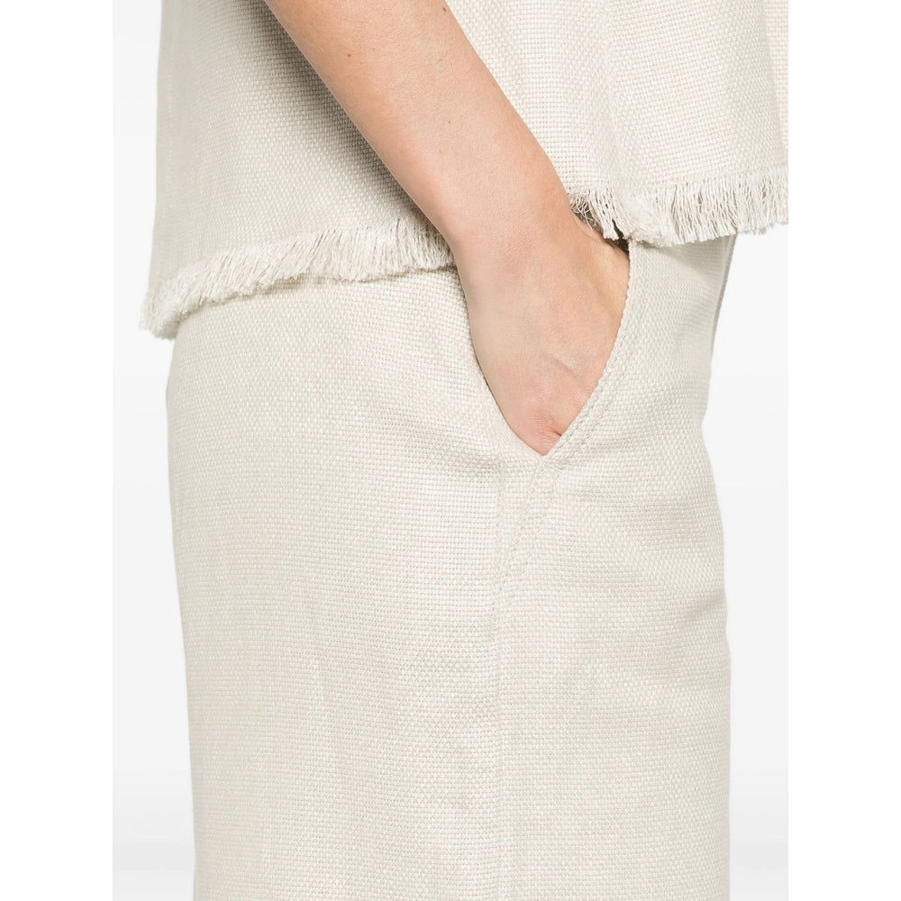 'S Max Mara Neutrals Trousers - Cropped Trousers Women S MAX MARA