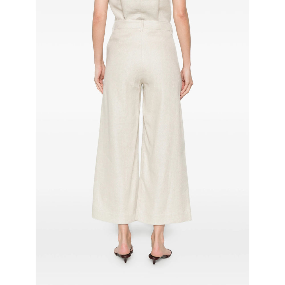 'S Max Mara Neutrals Trousers - Cropped Trousers Women S MAX MARA