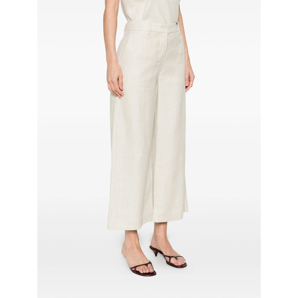 'S Max Mara Neutrals Trousers - Cropped Trousers Women S MAX MARA